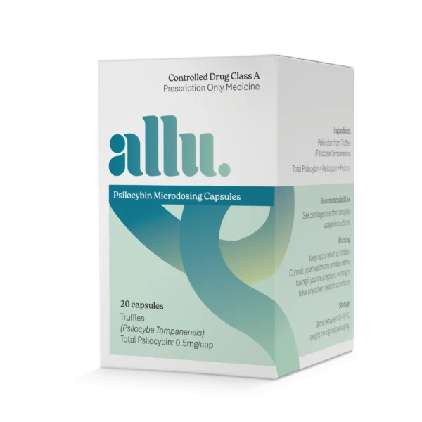 allu psilocybin microdosing capsules 0.5mg